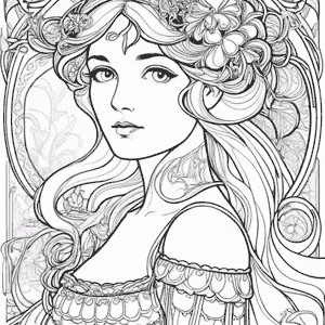 Art Nouveau Portraits