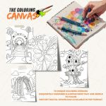 The Coloring Canvas Candy Coated Forests Coloring Book