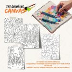 The Coloring Canvas Explore Alien Rainforests