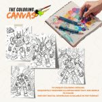 The Coloring Canvas Mechs Cyborgs Futuristic Characters