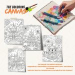 The Coloring Canvas Carnival Coloring Book