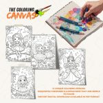 The Coloring Canvas Fairy Tale Kingdom Coloring Book