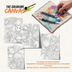 The Coloring Canvas Intergalactic Travel Coloring Book