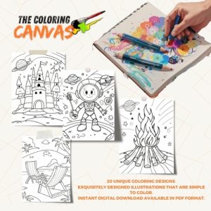 Kawaii Ninjas Coloring Book