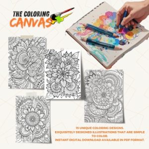 Mandalas Coloring Book