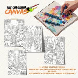 Urban Jungle Coloring Book