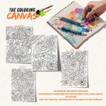 The Coloring Canvas Tattoo Art Coloring Book